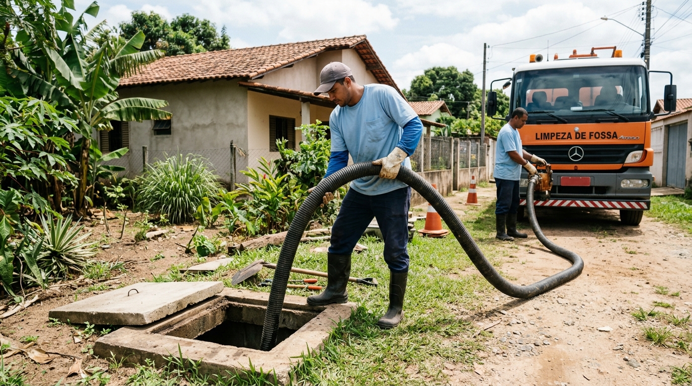 Desentupimento de Fossa em Juiz de Fora‑MG