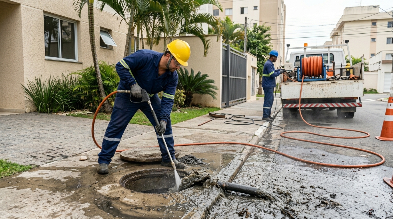Hidrojateamento Industrial em Juiz de Fora‑MG