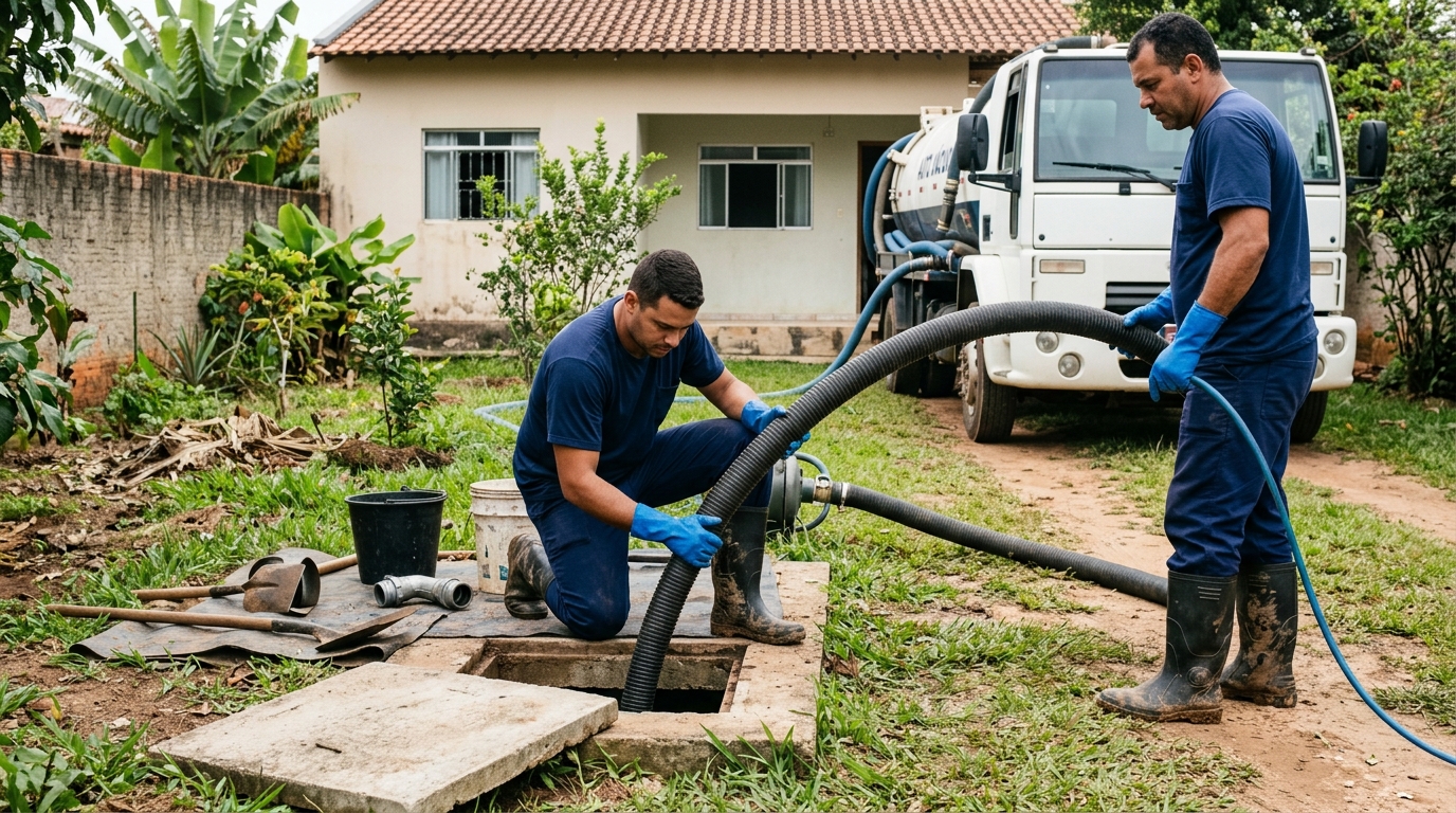 Sucção de Fossa em Juiz de Fora‑MG